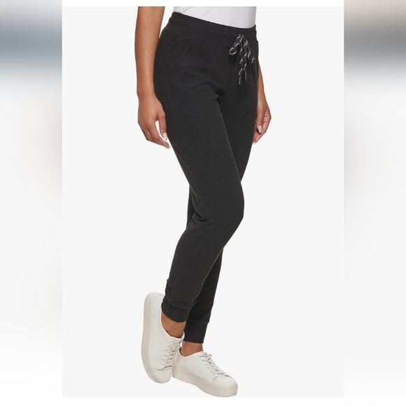 Andrew Marc New York Women's Brushed Ribbed Midweight Jogger Small - Picture 2 of 7